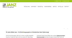 Desktop Screenshot of moebel-janz.de