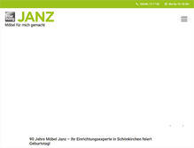 Tablet Screenshot of moebel-janz.de